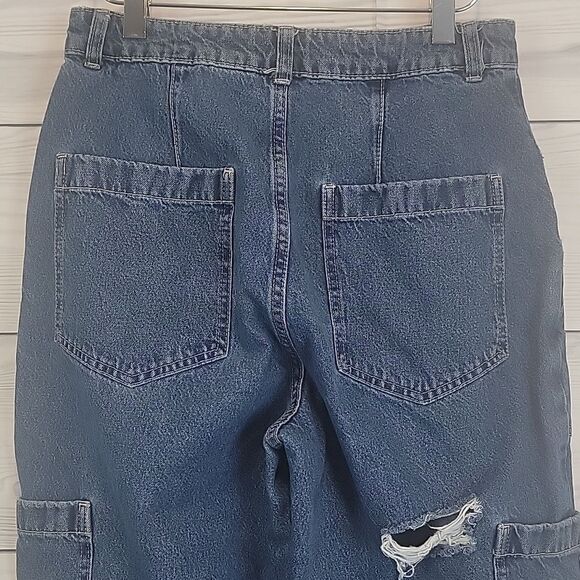 Divided destructed carpenter jeans Size 6 - Picture 7 of 16